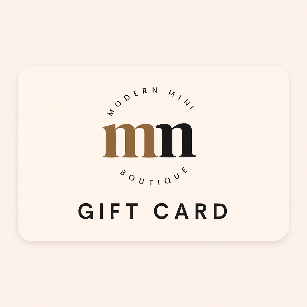 Modern Mini Gift Card