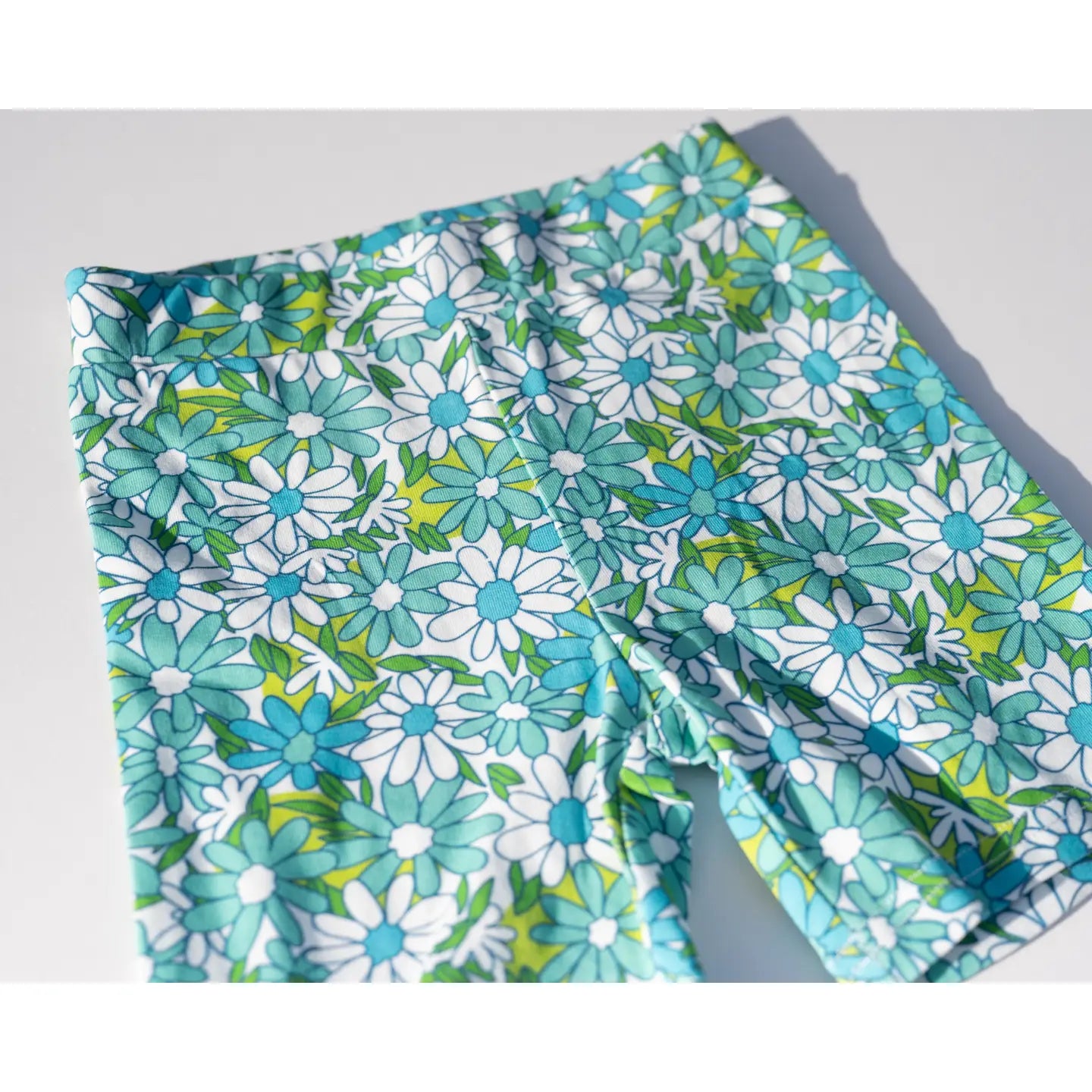Flower Power Biker Shorts