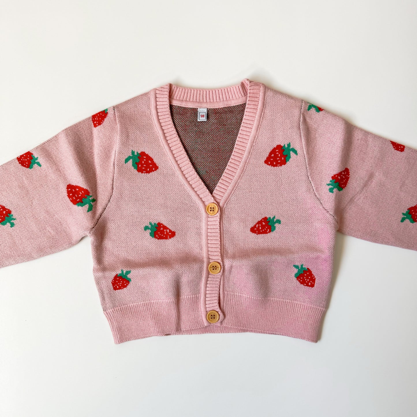 Strawberry Cardigan