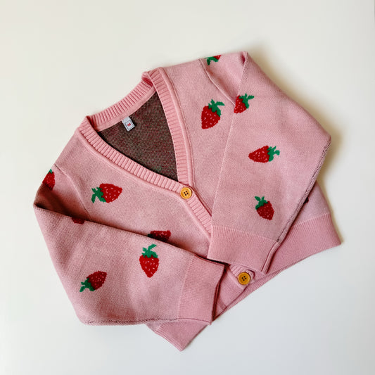 Strawberry Cardigan