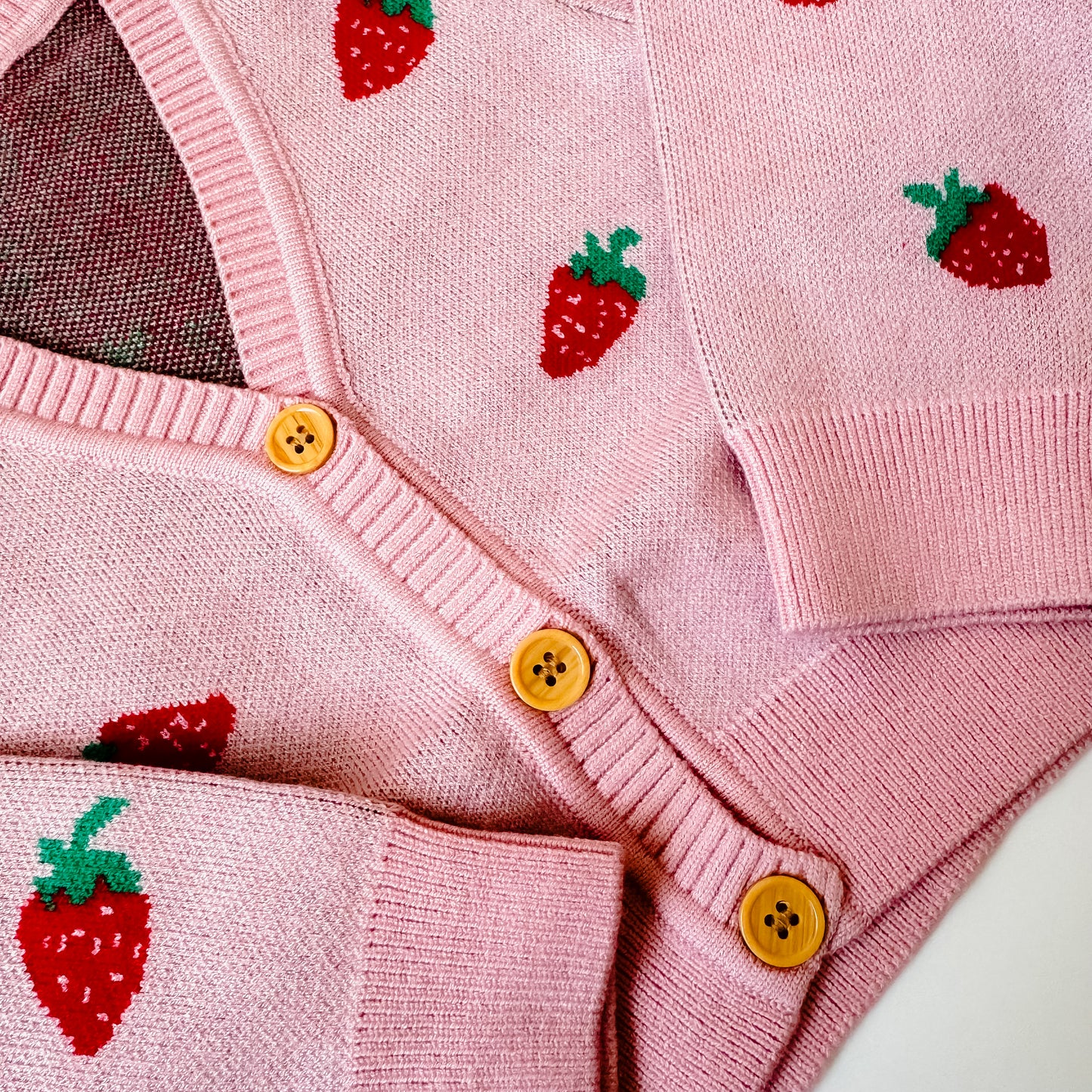 Strawberry Cardigan