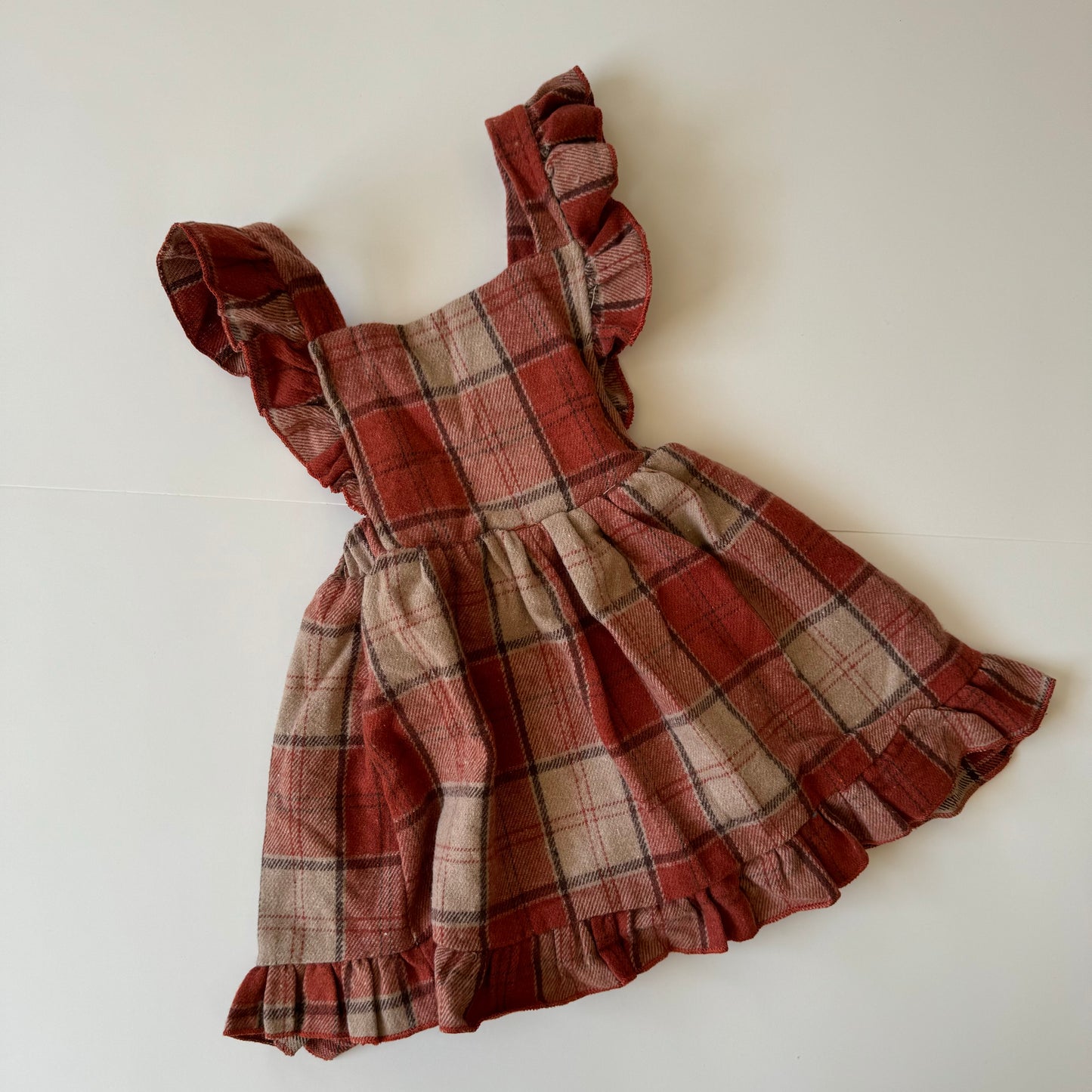 Cozy Cottage Ruffles Suspender Dress
