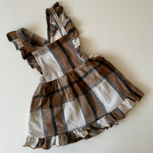 Cozy Cottage Ruffles Suspender Dress