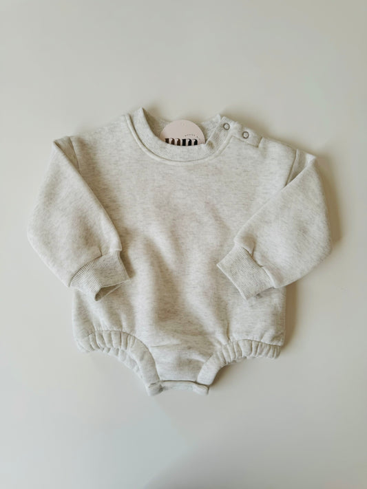 Cozy Cotton Bubble Romper