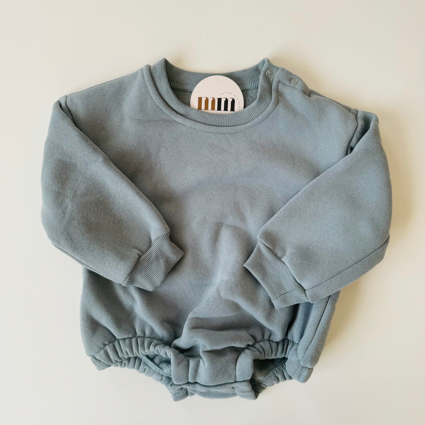 Cozy Cotton Bubble Romper