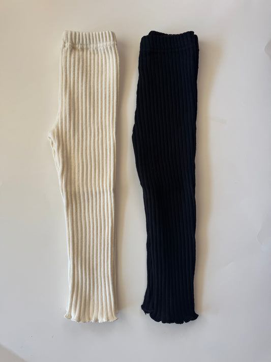 Frilly Ribbed Leggings