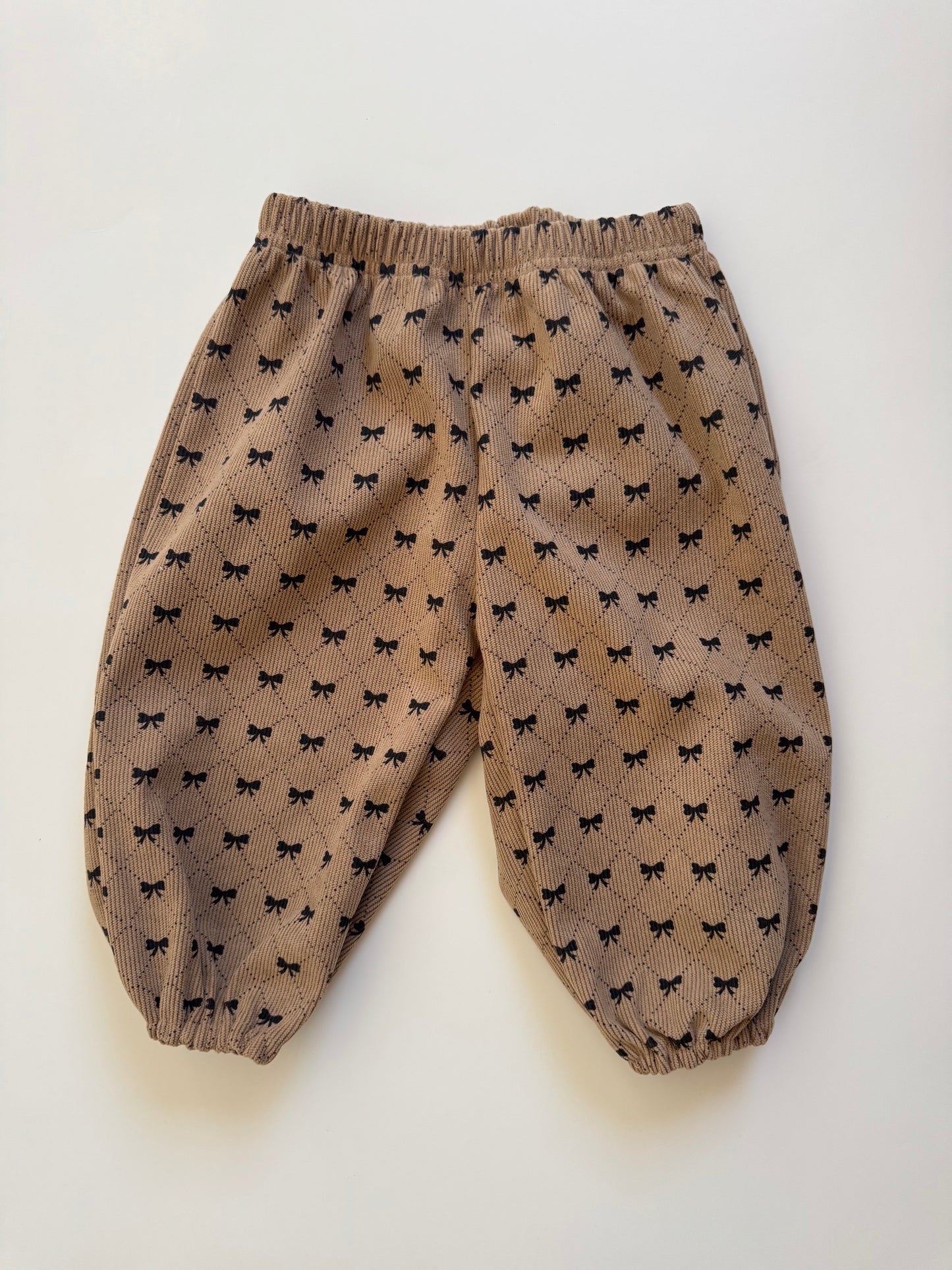 Corduroy Ribbon Pants
