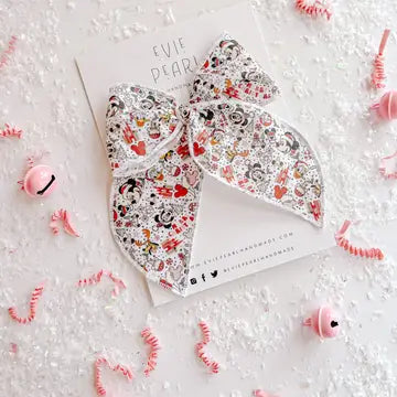 Magical Christmas Bow Clip