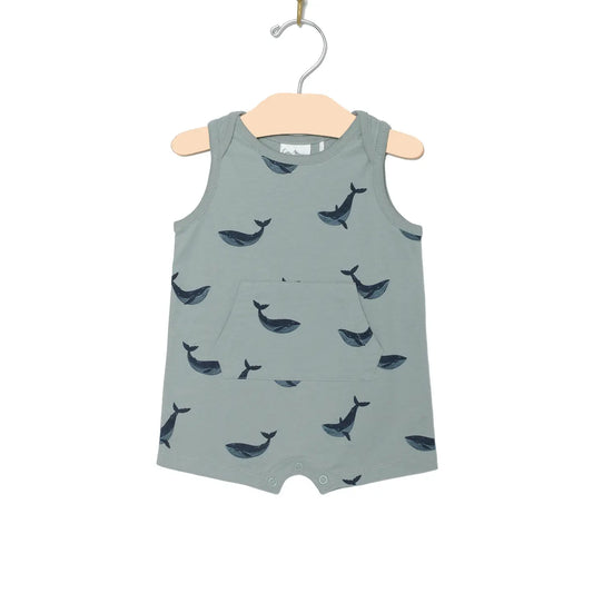Blue Whale Tank Romper