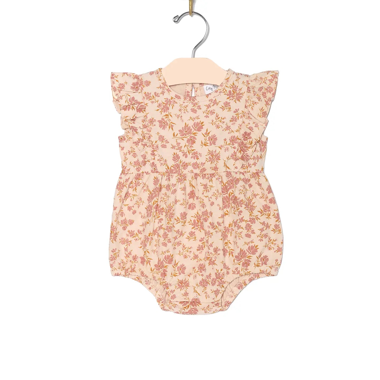 Blush Flutter Romper