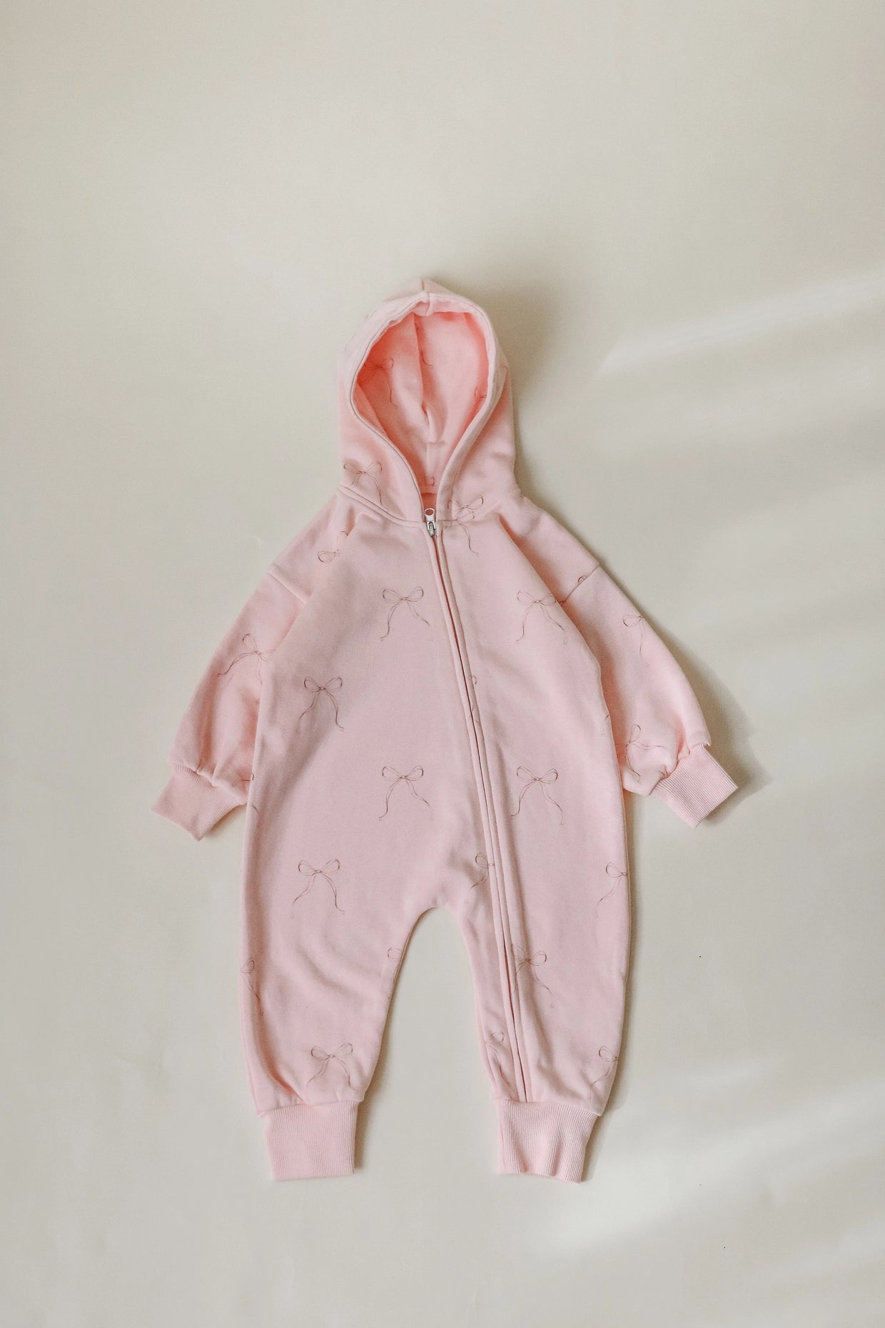 Bow Zippy Sweat Set