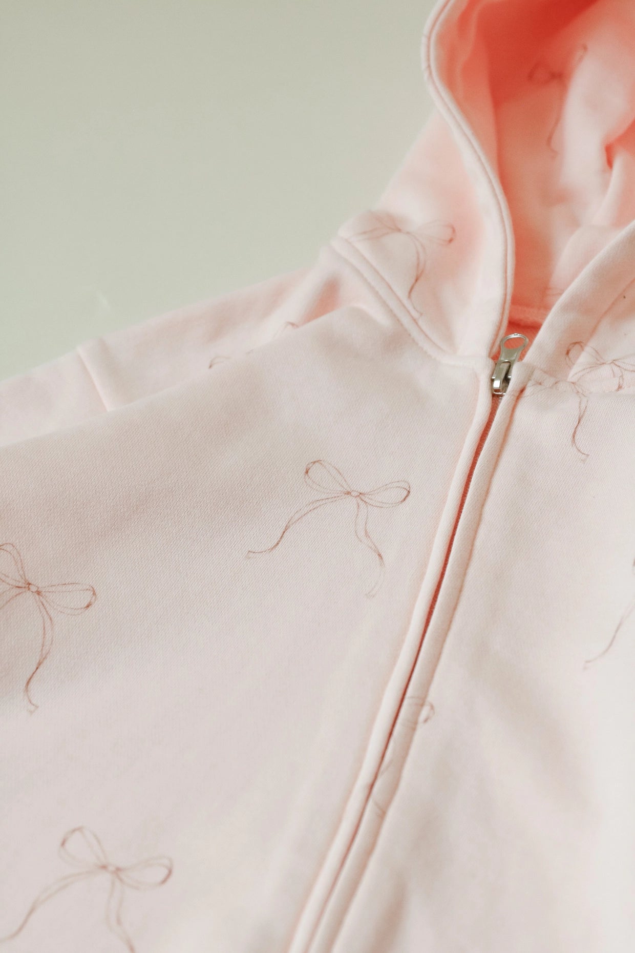 Bow Zippy Sweat Set