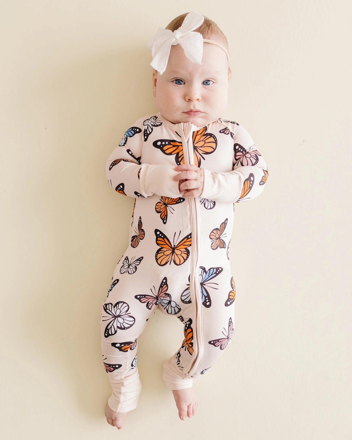 Butterflies Bamboo Zippy