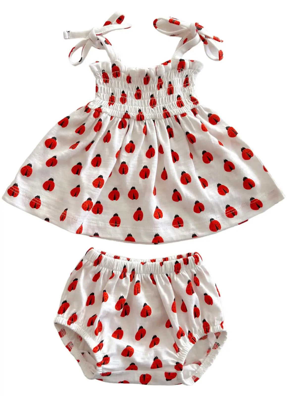 Lady Bug Bloomer Set
