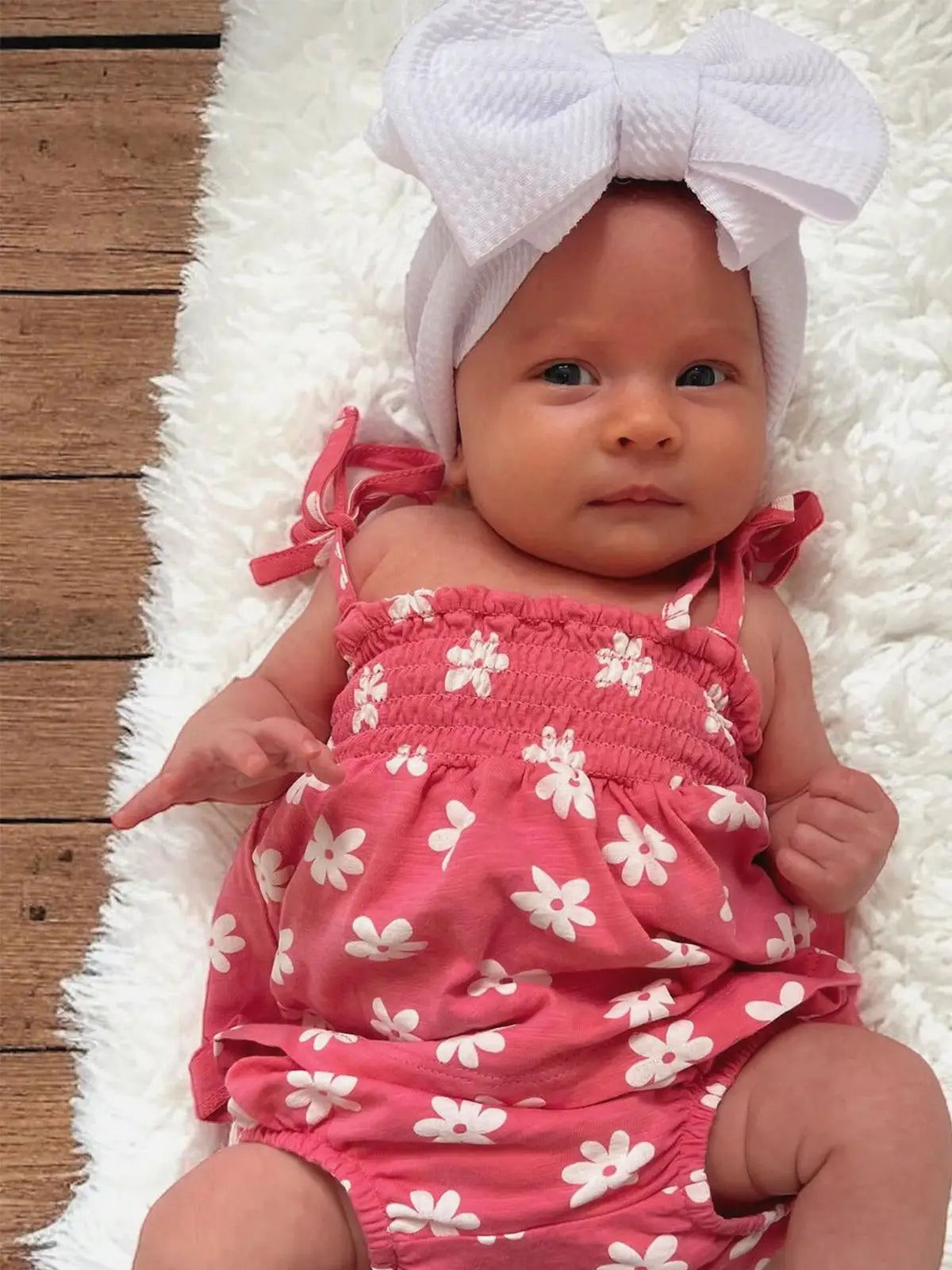 Flower Smocked Set