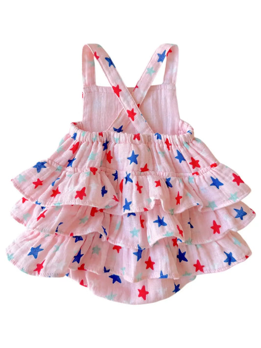 Ruffle Stars Sunsuit