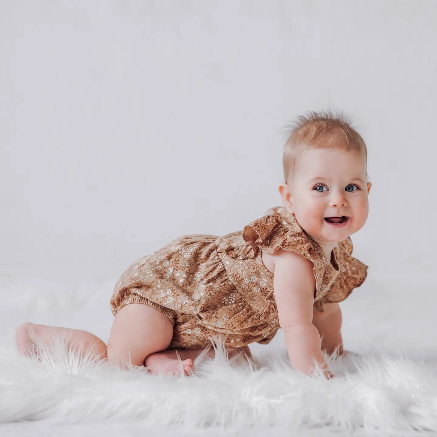 Tulips Flutter Romper