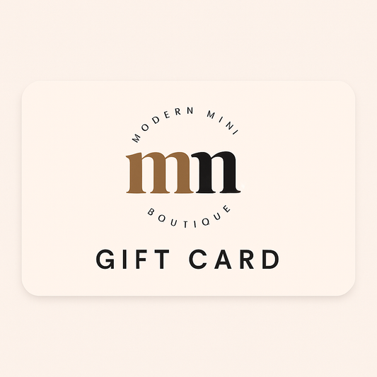 Modern Mini Gift Card