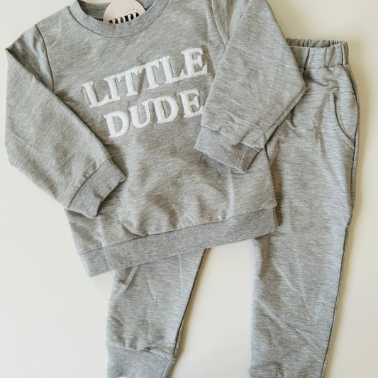 Little Dude Jogger Set