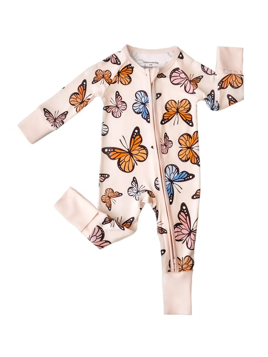 Butterflies Bamboo Zippy