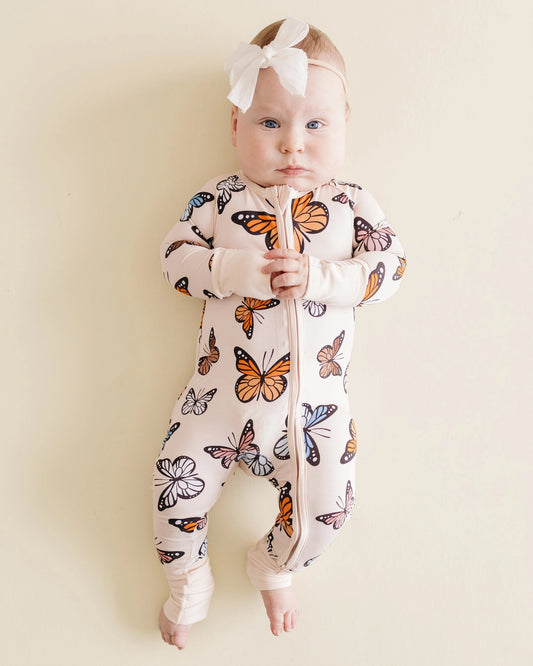Butterflies Bamboo Zippy