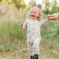Floral Long Sleeve Romper