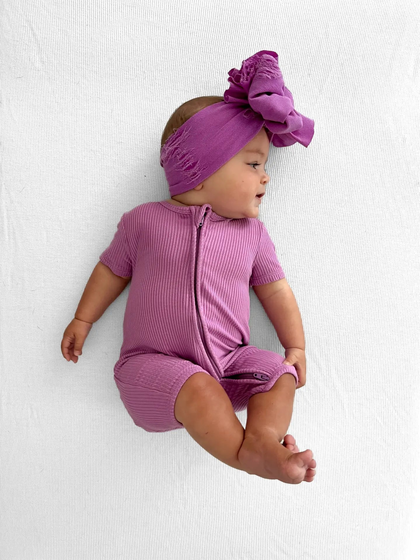 Lilac Shortie Romper