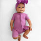 Lilac Shortie Romper