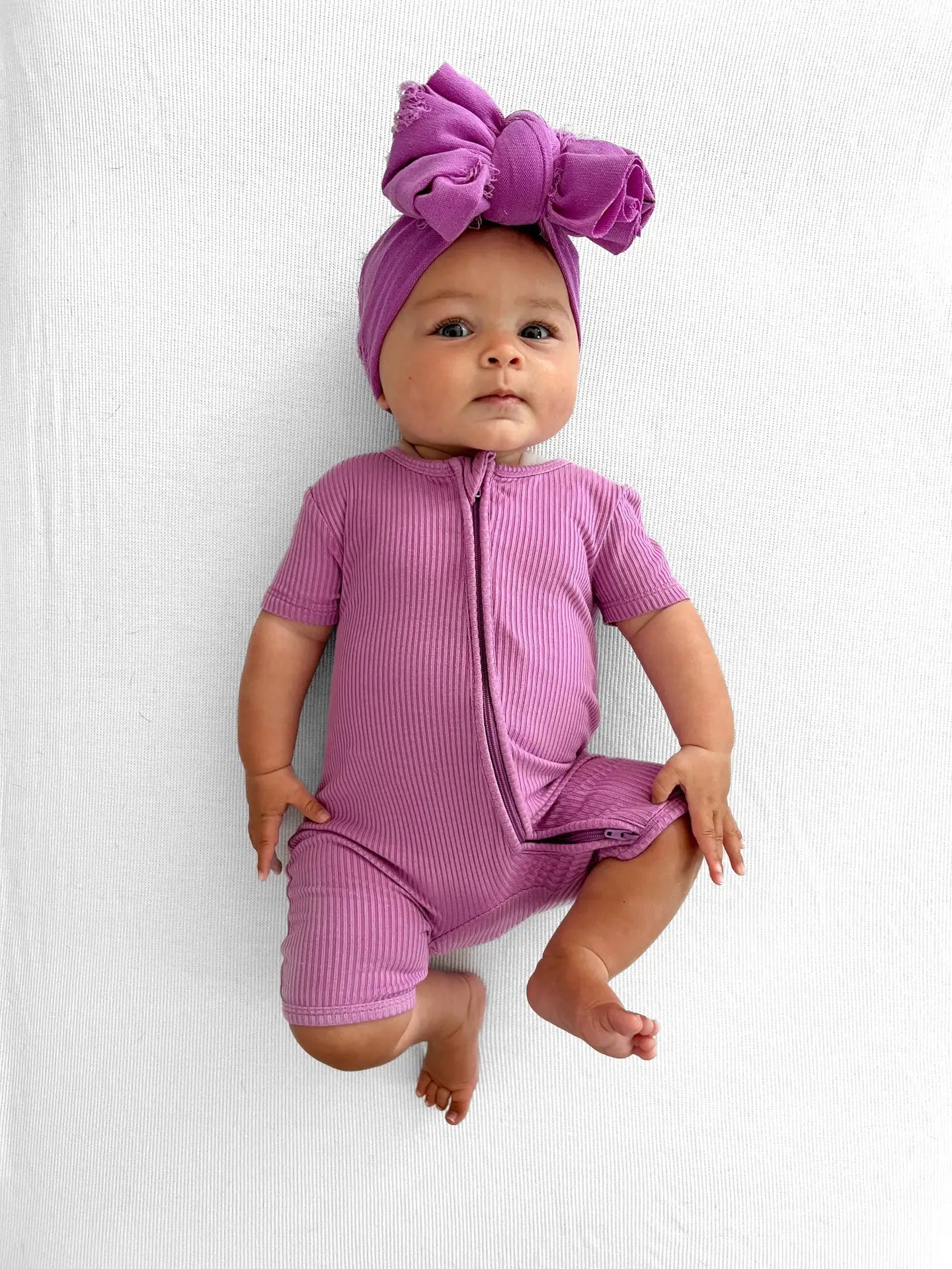 Lilac Shortie Romper