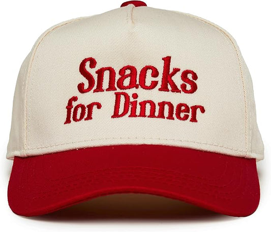 Snacks For Dinner Cap