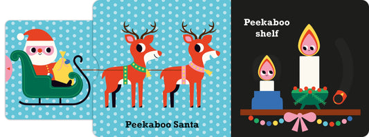 Peekaboo Santa Book